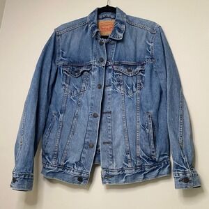 Levi Strauss‎ & Co Original Jean Jacket Blue jean light wash Size S